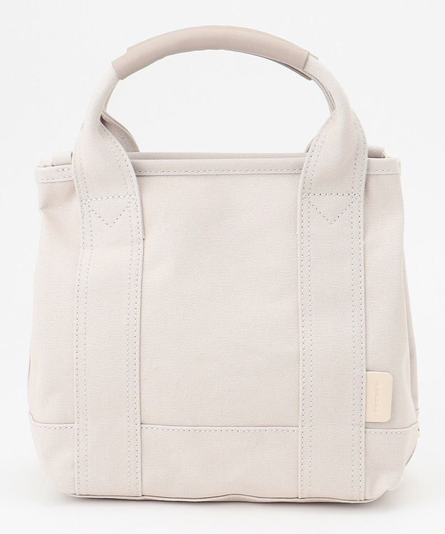 J.PRESS LADIES 【2way・撥水】 キャンバス トート バッグ ライトグレー系