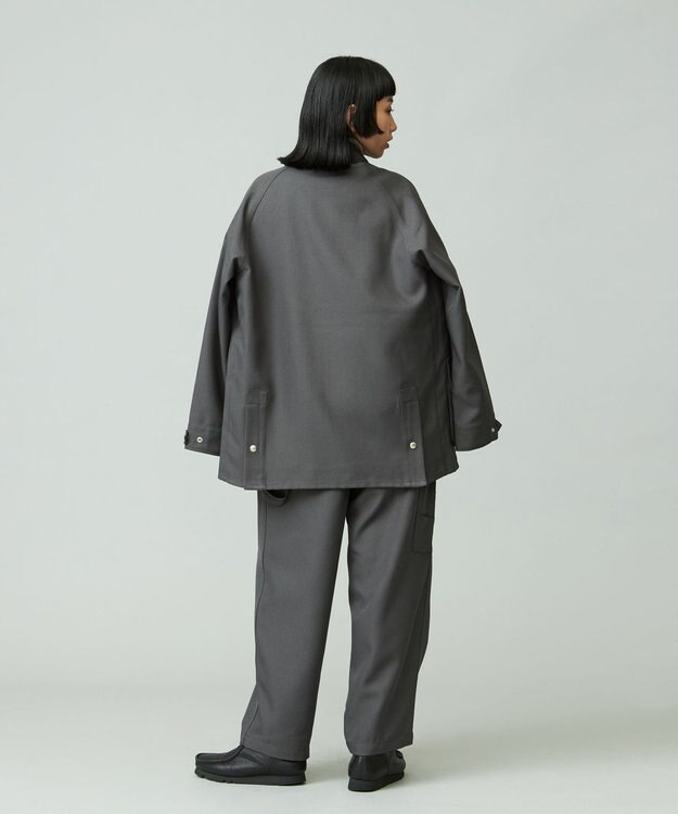 J.PRESS YORK STREET 【UNISEX】UNIVERSAL OVERALL×YORK STREET カバーオールジャケット グレー系