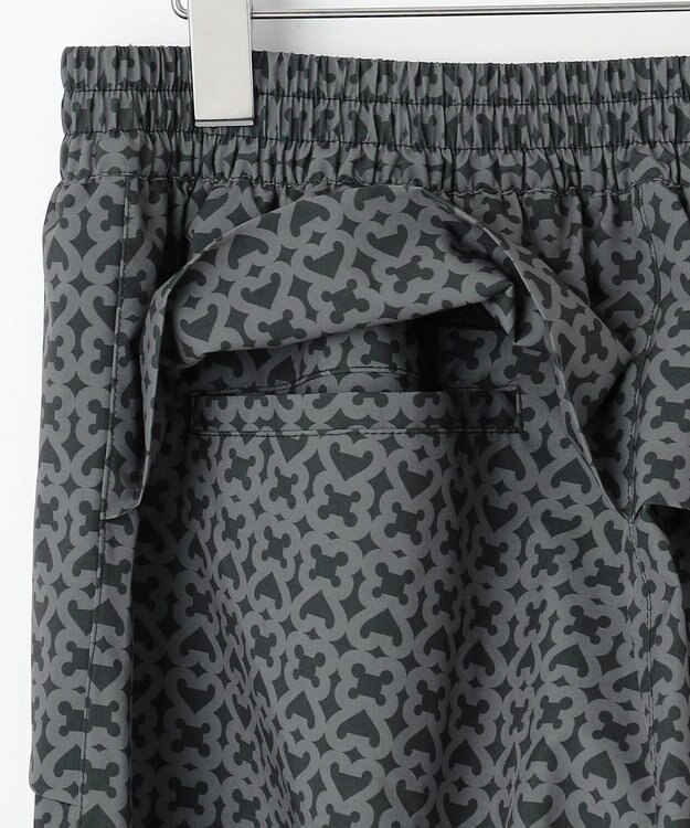 23区GOLF 【MEN】モノグラム レインパンツ  2WAYストレッチ 透湿防水 防風 撥水 ポケッタブル ブラック系5