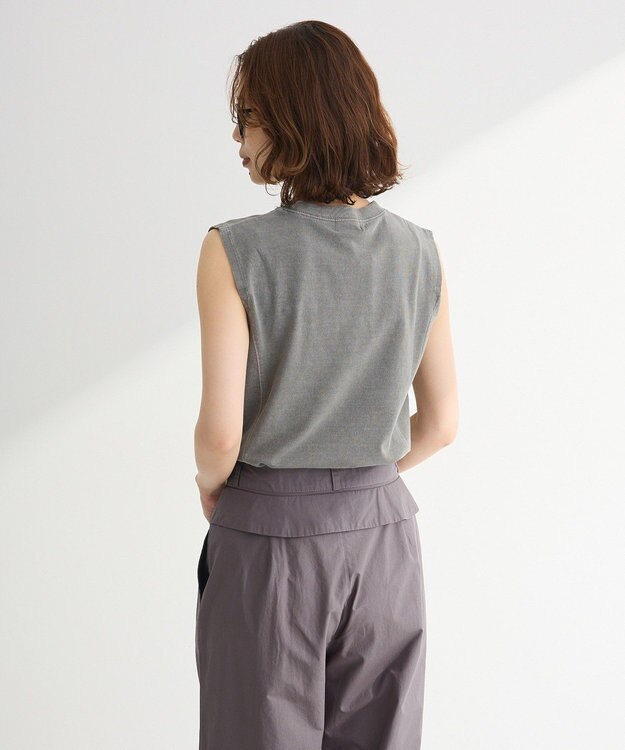 Green Parks ・ＤＯＵＢＬＥ　ＦＬＡＧＳ　ピグメント切替ノースリ Light Gray