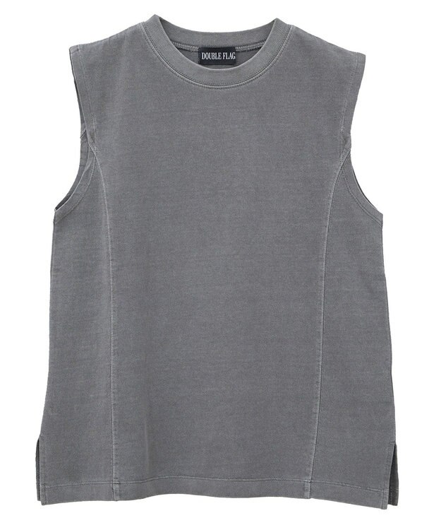 Green Parks ・ＤＯＵＢＬＥ　ＦＬＡＧＳ　ピグメント切替ノースリ Light Gray