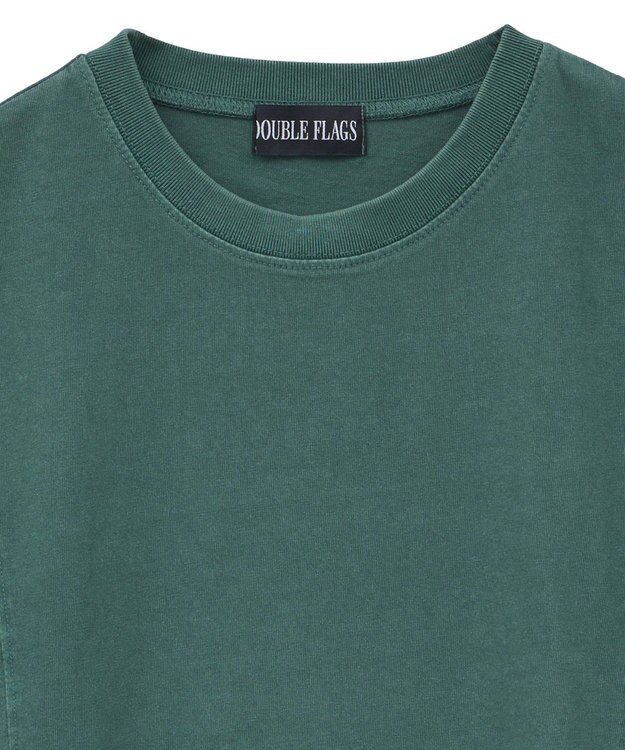Green Parks ・ＤＯＵＢＬＥ　ＦＬＡＧＳ　ピグメント切替ノースリ Green