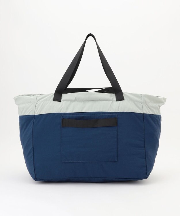 LA BAGAGERIE 【MONICA】ダブルハンドル　パッカブルビッグバッグ ネイビー