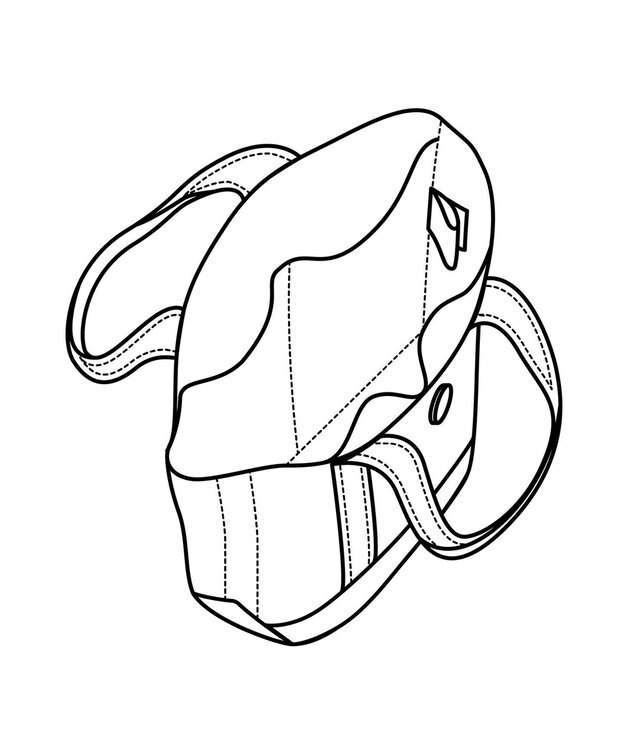+RING 傘生地を使用した撥水ミニトートバッグ S LEAF SR413 緑