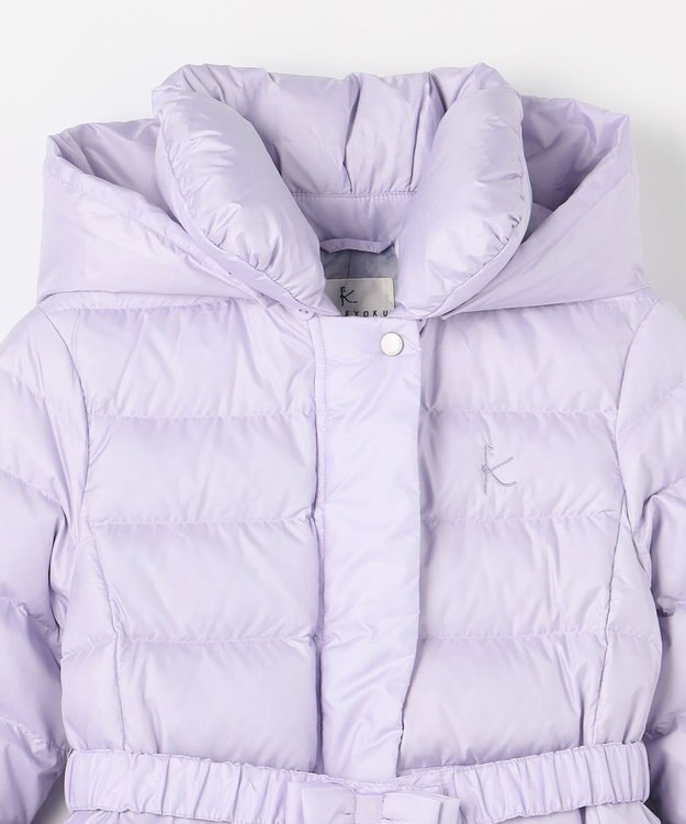 組曲 KIDS 【150-170㎝】ロング ダウン ラベンダー
