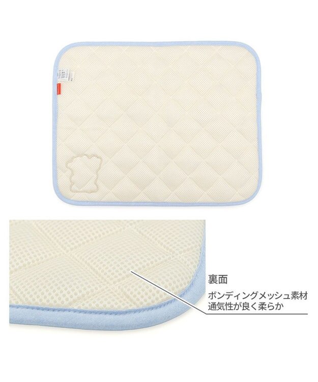 PET PARADISE リサとガスパール クールマット 《シトラス柄》 Ｓ ホワイト×イエロー