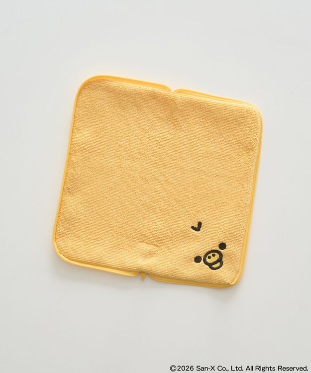 earth music&ecology 【予約】リラックマ×earth 2wayジップハンカチ C