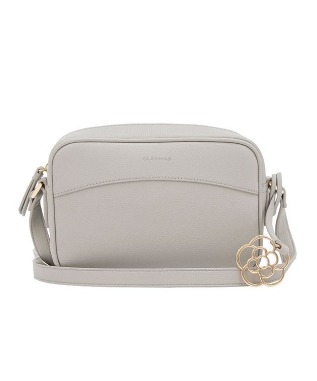 CLATHAS アマンド ショルダーバッグ ライトグレー