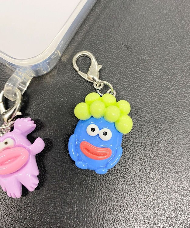 WEGO ヘンテコモンスターミニキーホルダー 柄2