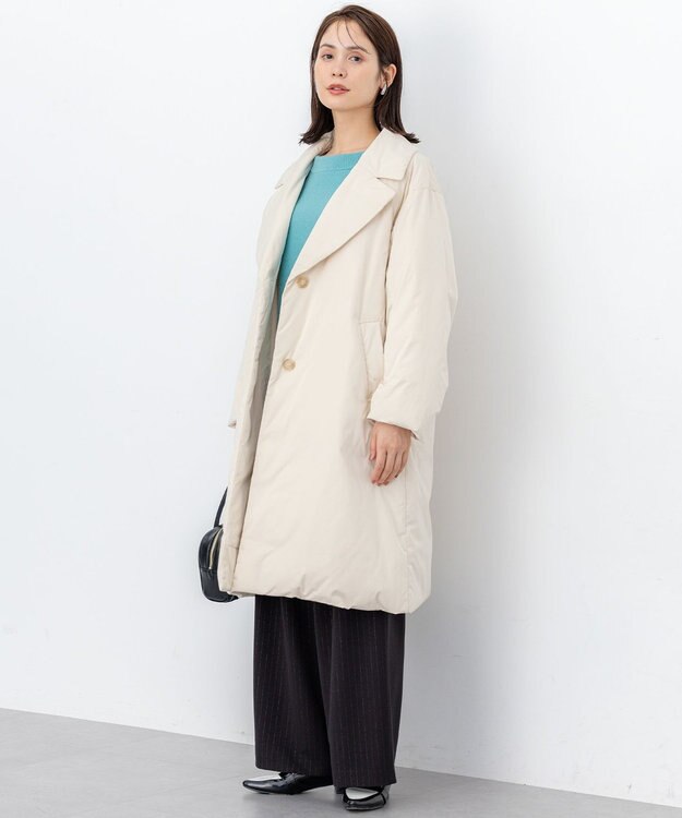 組曲 L 【加藤ローサさん着用】ラメストライプ ワイドパンツ ブラック系1