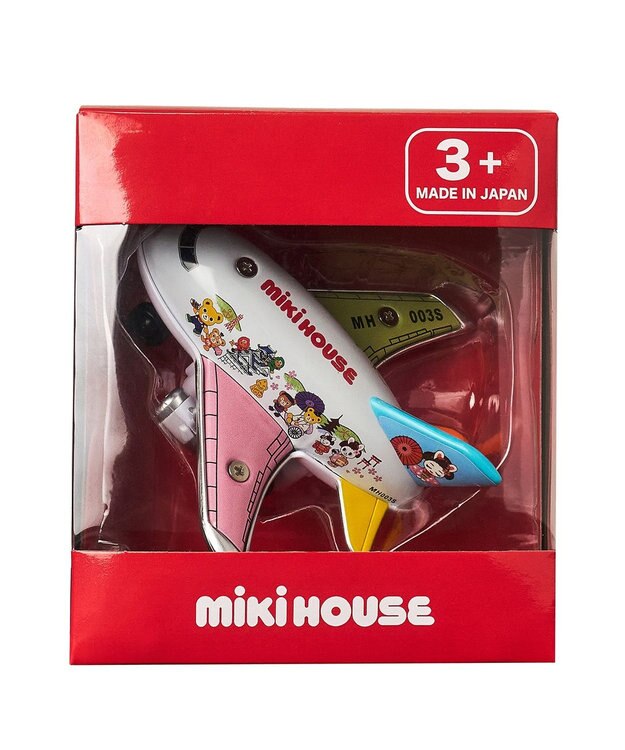 MIKI HOUSE HOT BISCUITS 【ミキハウス】プルバックジェット サックス