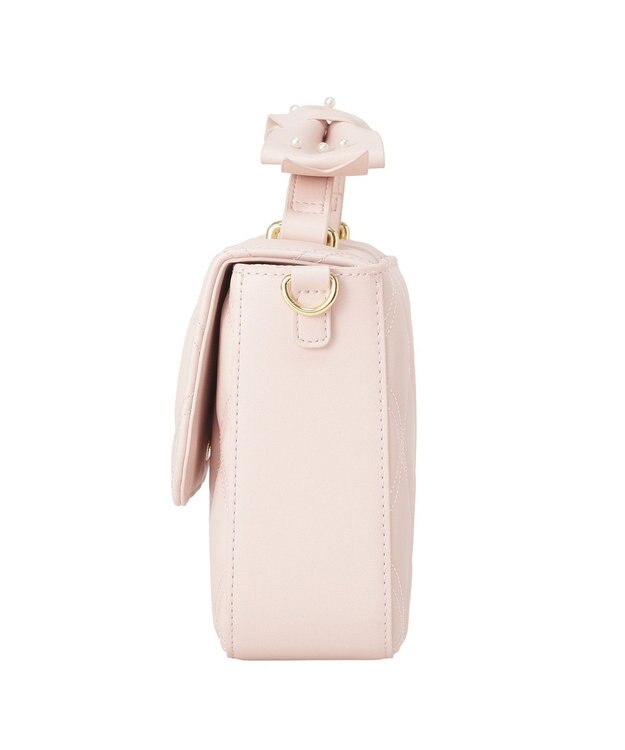 Maison de FLEUR キルティングフラップバッグ Pink