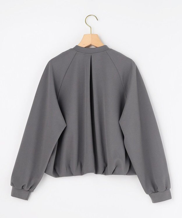組曲 【先行予約・WEB限定】ジョーゼットジャージー ブルゾン グレー系