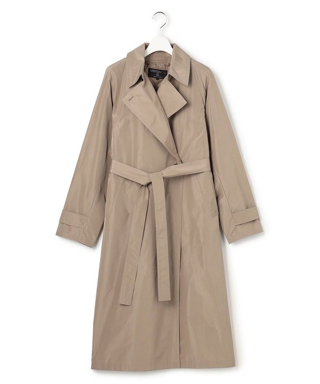 23区 【先行予約】LIMONTAハイカウントメモリータフタ ライナー付き アウター ブラウン系