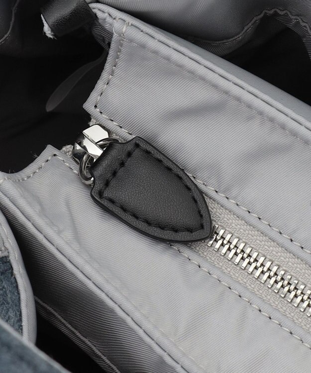 Y'SACCS フェルトトート　SSサイズ ダークグレー