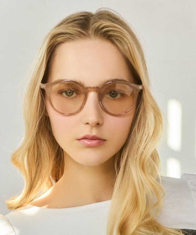 TOCCA 【UVカット・ドレス生地製のソフトケース付き】GRACE IN LIGHT SUNGLASSES 調光レンズサングラス ブラウン系