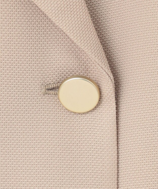 ANY SIS 【吸水速乾・洗える】シアーメッシュ ジャケット ライトベージュ