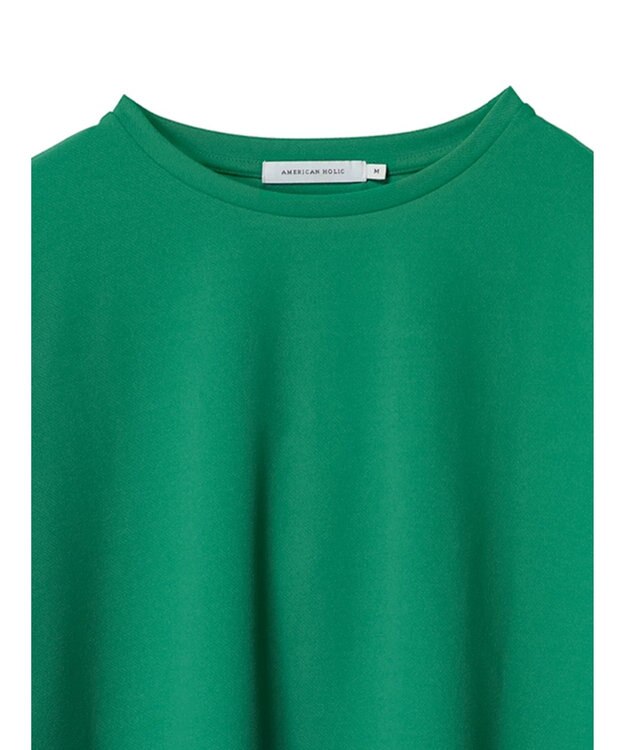 AMERICAN HOLIC 接触冷感バックフレアポンチプルオーバー Green