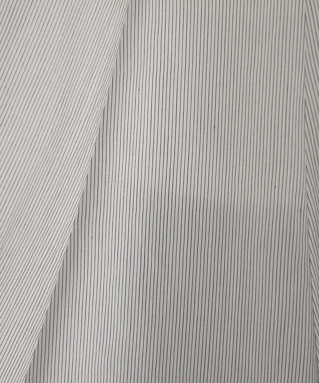 AMERICAN HOLIC 【予約】【接触冷感】フレンチスリーブフレアスキッパーブラウス Stripe Ivory