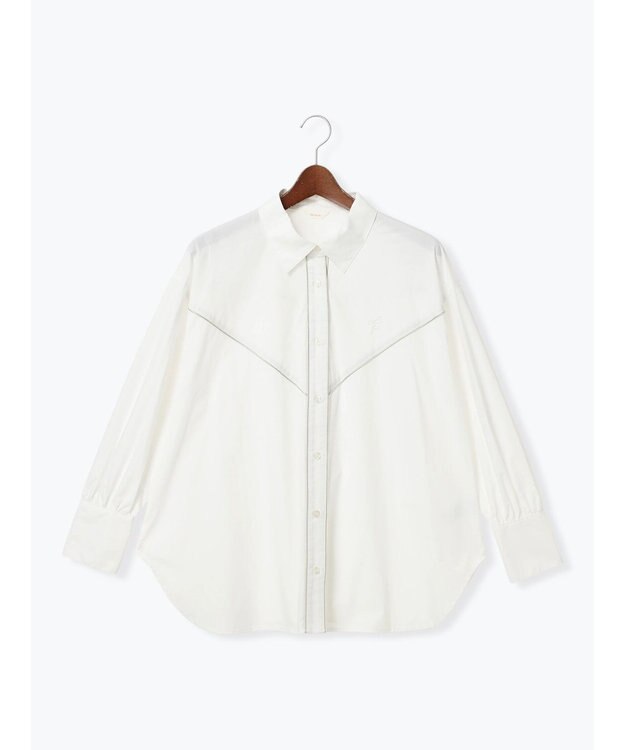 Te chichi ウエスタンディティールシャツ《2025Autumn catalog item》 オフホワイト