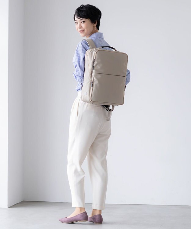 ACE BAGS & LUGGAGE ace. ガジェタブルU リュックサック A4/14インチPC収納 通勤 通学 20072 エース サンドベージュ