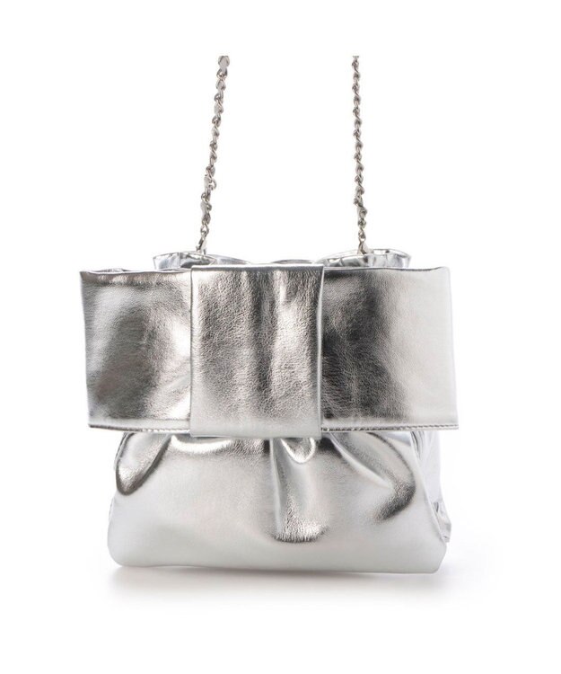 UNBILLION カカトゥ kakatoo / リボンチェーンショルダー シルバー