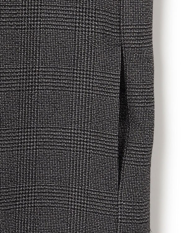 ICB L ウォッシャブルライトウール ワンピース ラメチェック