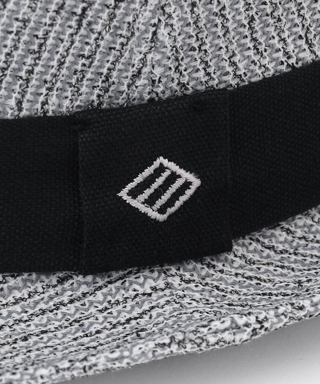 JOSEPH ABBOUD 【JAPANファブリック//軽量】和紙リングラッセルハット ライトグレー系