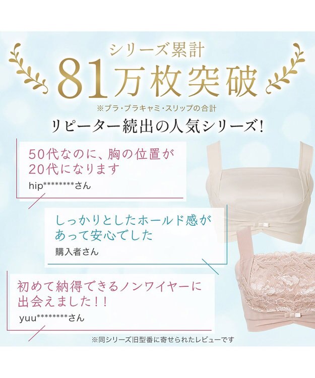 BRADELIS New York 【BRADELIS NewYork peace】　きゅっとバストアップブラ23 ブラック