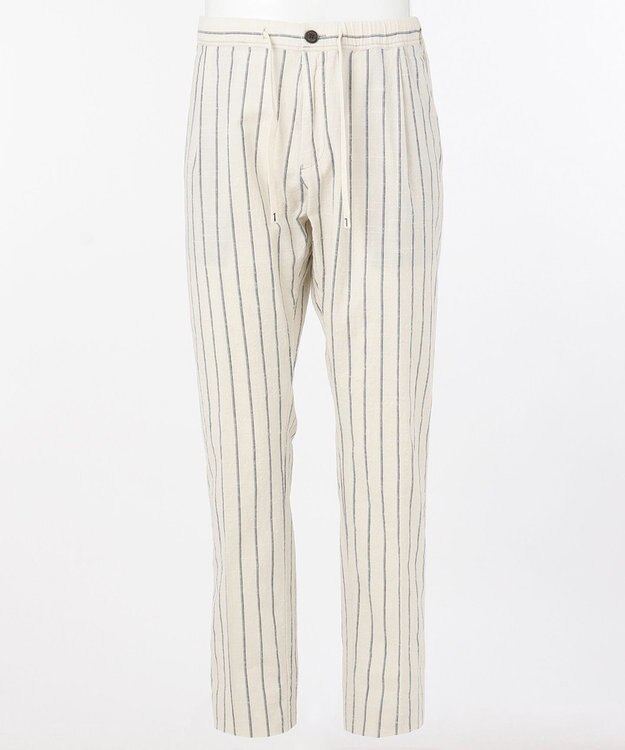 JOSEPH ABBOUD MOUNTAIN 【SPACE】OGワイドストライプ パンツ ホワイト系2