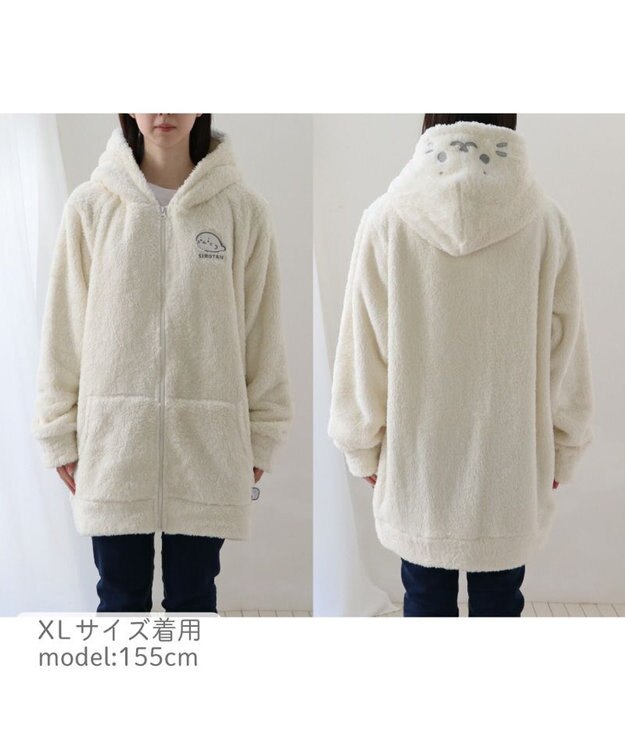 Mother garden しろたん しろもこパーカー ユニセックス しろもこ