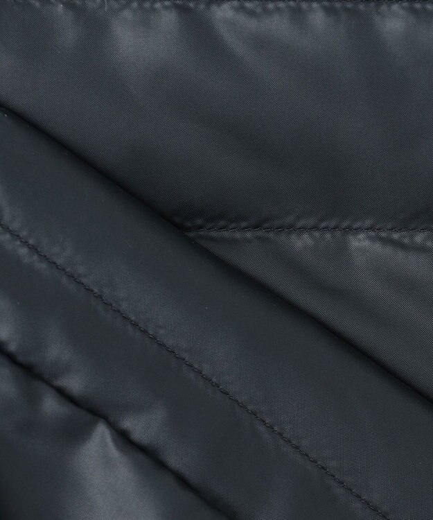 自由区 【洗える】ライトダウン ジレ ミッドナイト