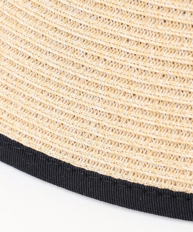 J.PRESS LADIES 【WEB限定・洗える・UV・畳める】BRAID ハット ベージュ系