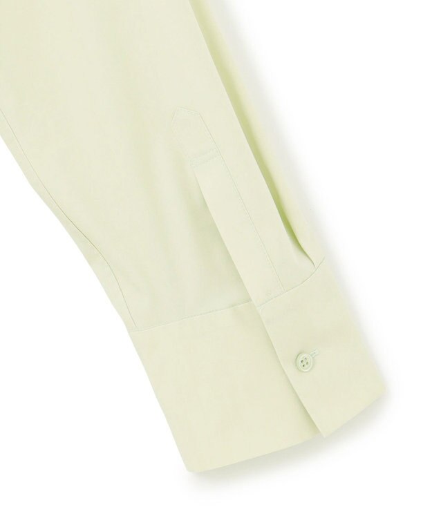 BEIGE， 【洗える】CLOVER / コットンバックボウタイブラウス Sage