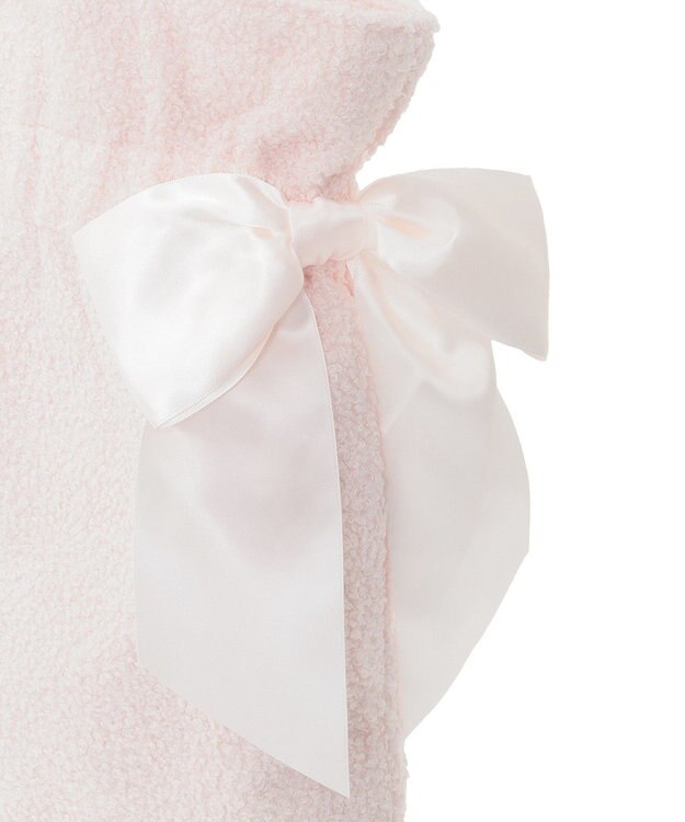 Maison de FLEUR ボアダブルリボントートバッグ Pink