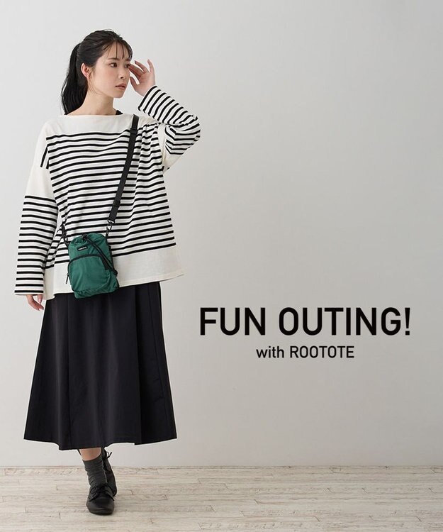 ROOTOTE 1316【撥水-コンパクト】SN.ベビールー.パッカブル-B 04：グリーン