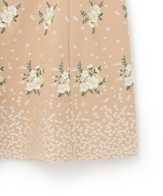 TOCCA FLOST FLOWER ドレス ベージュ系7