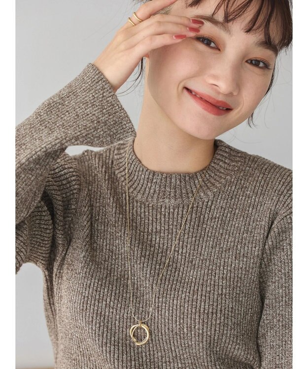 AMERICAN HOLIC スパイラルリングネックレス Gold