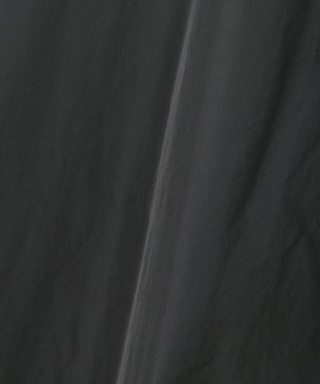 ICB L 【洗える】 ハイマルチメモリータフタ ワンピース チャコール系