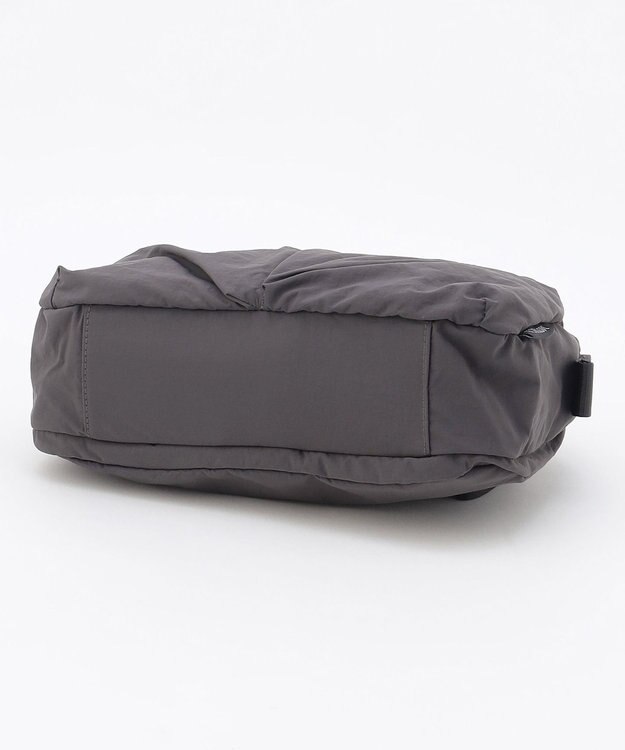 LA BAGAGERIE 【MONICA】フロントポケットショルダーバッグ ダークグレー