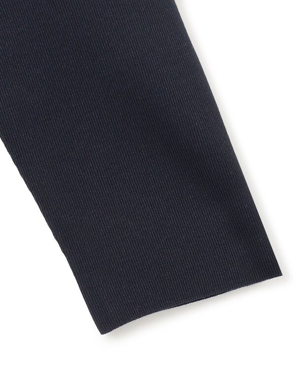 ICB 【洗える】シンセティックヤーン ペプラムニット ネイビー系［WEB限定］