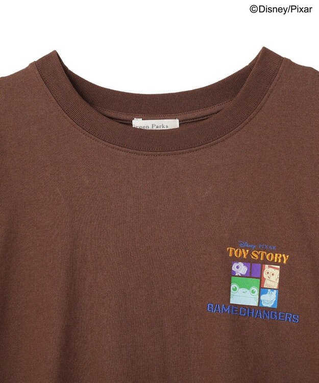 Green Parks トイストーリー／バックプリントＴシャツ Brown