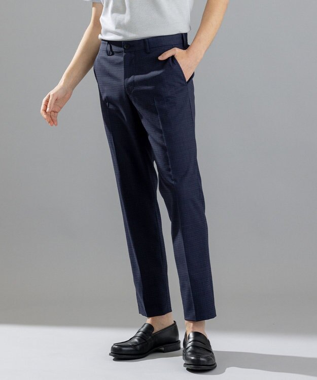 JOSEPH HOMME エアフローウーステッド / CITY ネイビー系