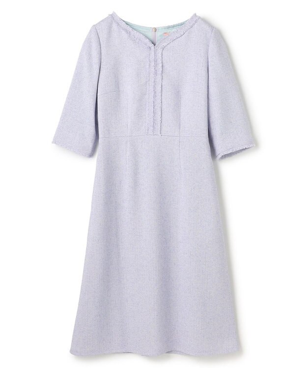 TOCCA FROST MIST TWEED ドレス ライラック系5