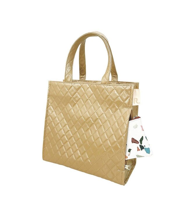 ROOTOTE 1056【ルートートの定番】LT.スクエア.クラシック-B 02：キルティング・ゴールド