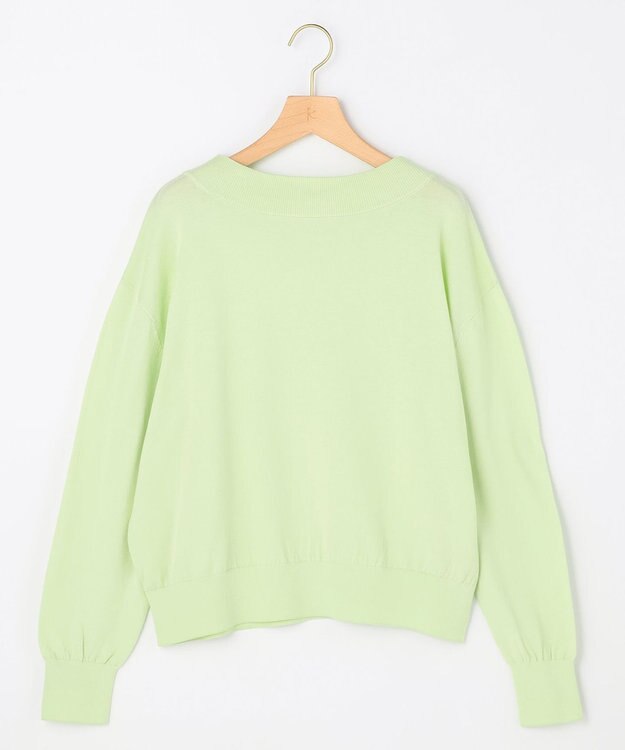 組曲 S 【先行予約・WEB限定】コットンニット プルオーバー ライトグリーン系