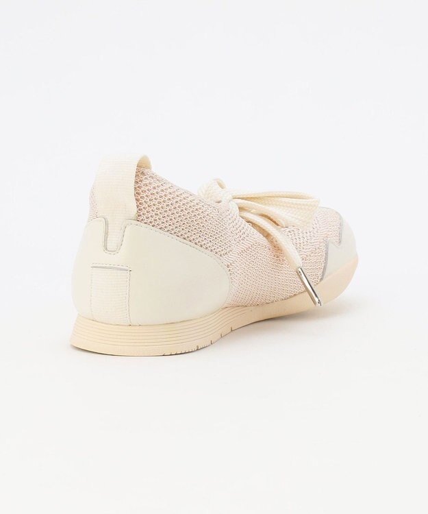 steppi ロープロ リボン スニーカー ピンク