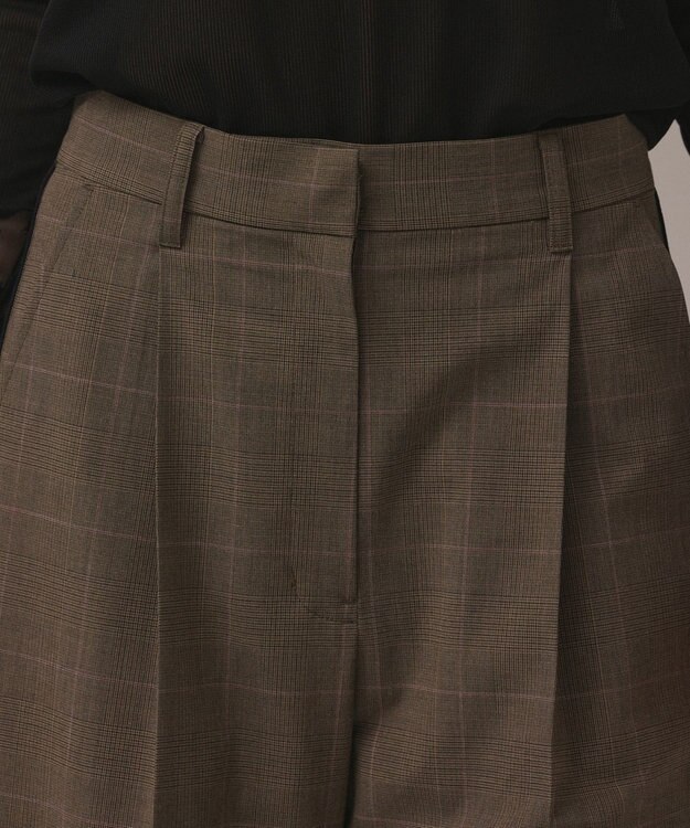 GRACE CONTINENTAL サイドラインパンツ ブラウン