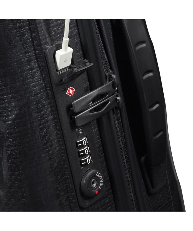 Samsonite サムソナイト スーツケース 36(/42)L  シ―ライト スピナー55 C-LITE ブラック
