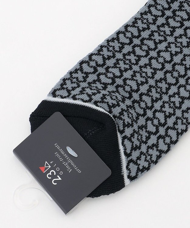 23区GOLF 【WOMEN】モノグラムアンクル ブラック系5